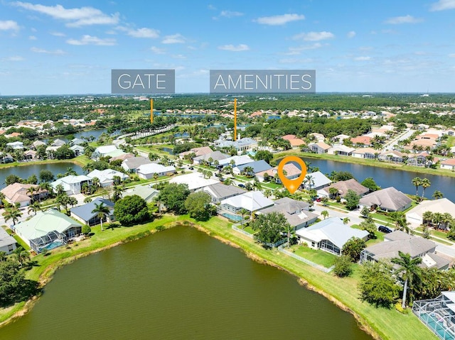 138 NW Magnolia Lakes Blvd, Port Saint Lucie, FL 34986 - aerial view of residential area featuring a nearby body of water