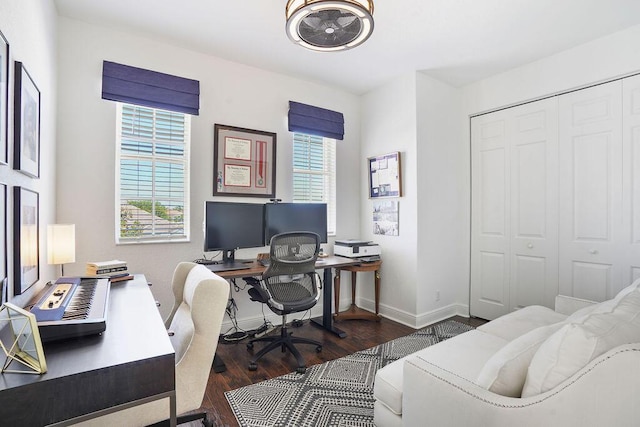 138 NW Magnolia Lakes Blvd, Port Saint Lucie, FL 34986 - office space with wood finished floors and baseboards