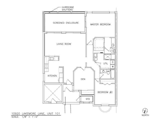 10920 Lakemore Ln Unit 101, Boca Raton, FL 33498 - room layout
