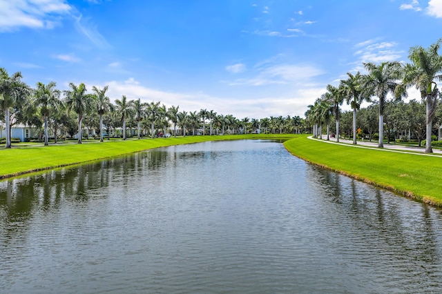 1310 S Jeaga Dr, Jupiter, FL 33458 - water view featuring a tree filled landscape