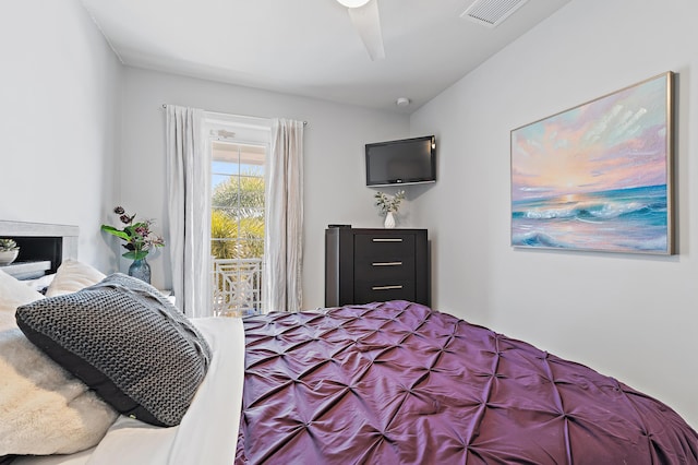 1310 S Jeaga Dr, Jupiter, FL 33458 - bedroom with ceiling fan
