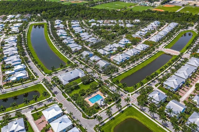 1310 S Jeaga Dr, Jupiter, FL 33458 - view of property location featuring a large body of water and nearby suburban area