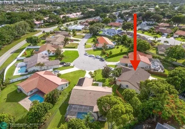 6085 Elmwood Dr, Boca Raton, FL 33433 - aerial view of residential area