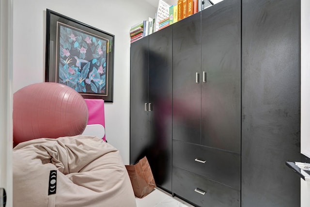 view of living area