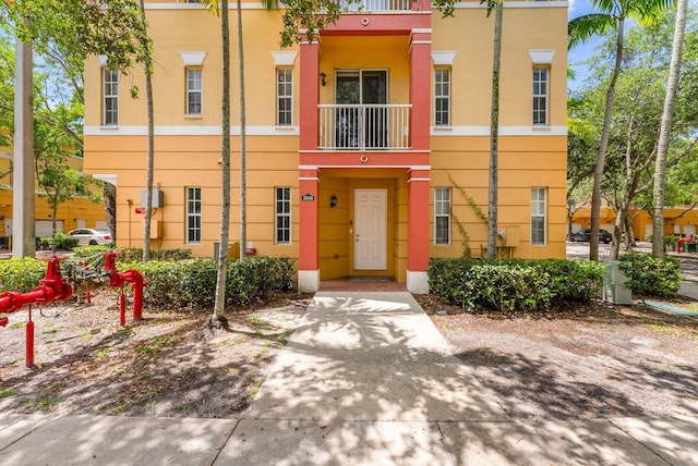 3518 Shoma Dr, Royal Palm Beach, FL 33414 - view of front facade with stucco siding