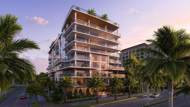 280 E Palmetto Park Rd Unit 82, Boca Raton, FL 33432 - view of property at dusk