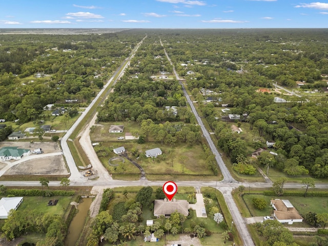6342 120th Ave N, The Acreage, FL 33412 - aerial overview of property's location with a forest