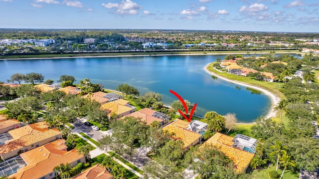 2211 Vero Beach Ln, West Palm Beach, FL 33411 - aerial perspective of suburban area featuring a nearby body of water