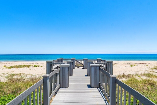 5900 Old Ocean Blvd Unit C6, Ocean Ridge, FL 33435 - view of home's community featuring view of water and beach