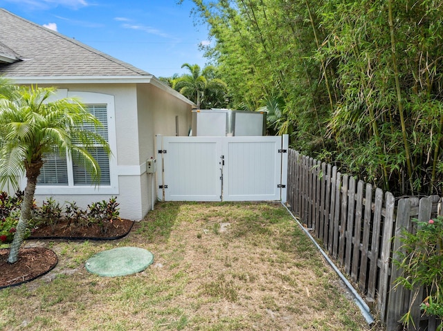 3552 SW Dellamano St, Port Saint Lucie, FL 34953 - view of yard with a gate