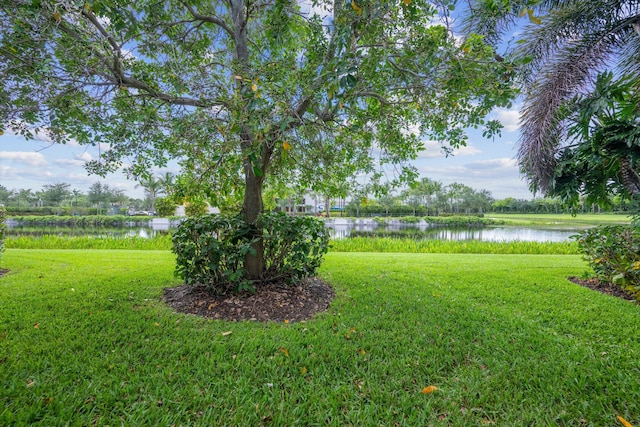 12582 Copper Mountain Pass, Boynton Beach, FL 33473 - view of green lawn with a water view