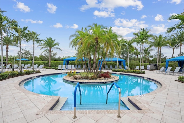 12582 Copper Mountain Pass, Boynton Beach, FL 33473 - community pool with a patio