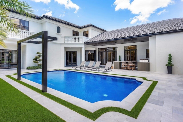 17709 Circle Pond Ct, Boca Raton, FL 33496 - swimming pool featuring a patio area