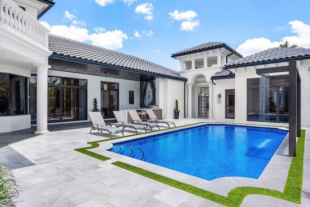 17709 Circle Pond Ct, Boca Raton, FL 33496 - swimming pool featuring a patio