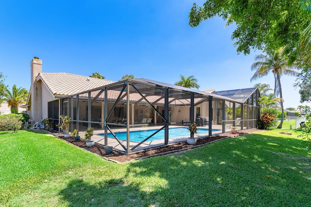 11700 Island Lakes Ln, Boca Raton, FL 33498 - swimming pool featuring a lawn