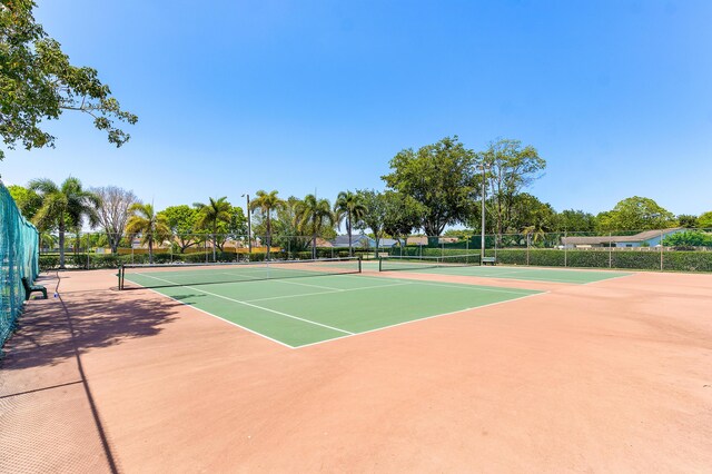 11700 Island Lakes Ln, Boca Raton, FL 33498 - view of tennis court featuring community basketball court
