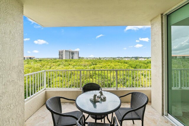 3740 S Ocean Blvd Unit 403, Highland Beach, FL 33487 - view of balcony