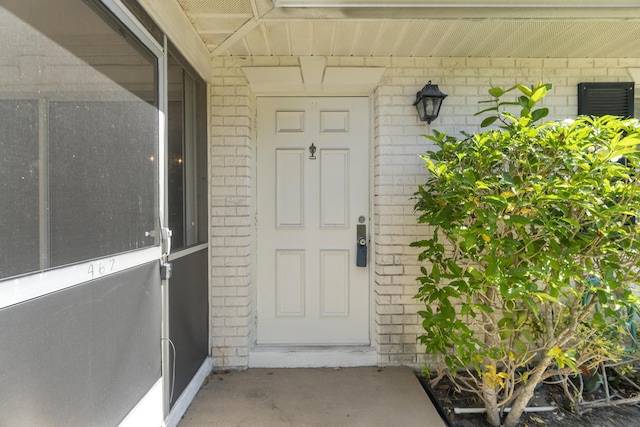 10109 45th Trl S, Boynton Beach, FL 33436 - view of exterior entry with brick siding