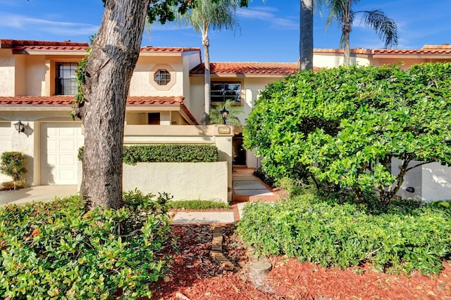 7844 La Mirada Dr, Boca Raton, FL 33433 - mediterranean / spanish-style home with a tile roof and stucco siding