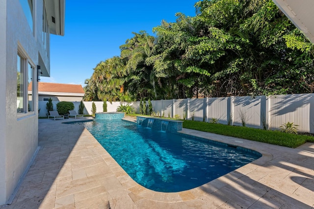 2646 NW 49th St, Boca Raton, FL 33434 - view of pool featuring a patio and a fenced backyard