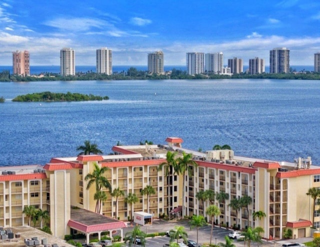 100 Paradise Harbour Blvd Unit 502, North Palm Beach, FL 33408 - water view with nearby urban area