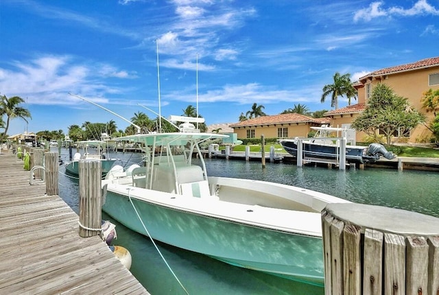 100 Paradise Harbour Blvd Unit 502, North Palm Beach, FL 33408 - dock featuring a water view