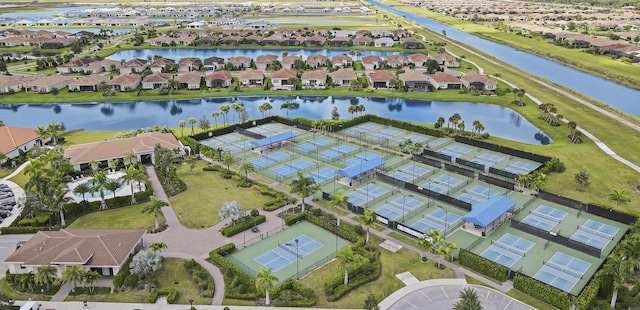 17009 SW Sapri Way, Port Saint Lucie, FL 34986 - aerial view of property and surrounding area featuring nearby suburban area and a nearby body of water