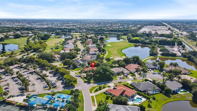 17902 Milburn Way, Boca Raton, FL 33498 - aerial view of property and surrounding area featuring a nearby body of water and nearby suburban area