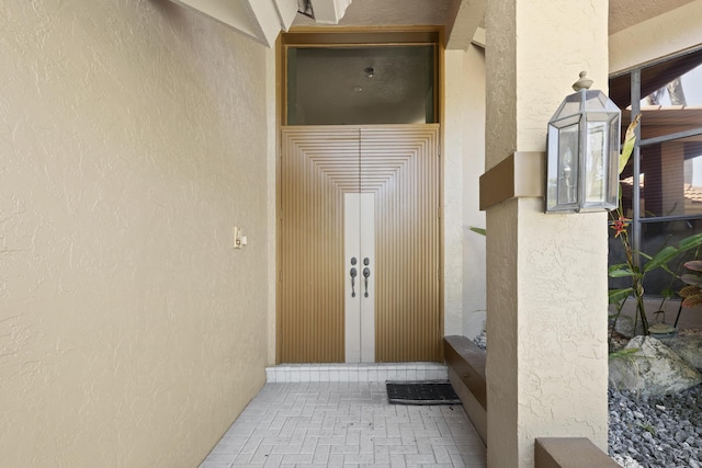 17902 Milburn Way, Boca Raton, FL 33498 - entrance to property with stucco siding
