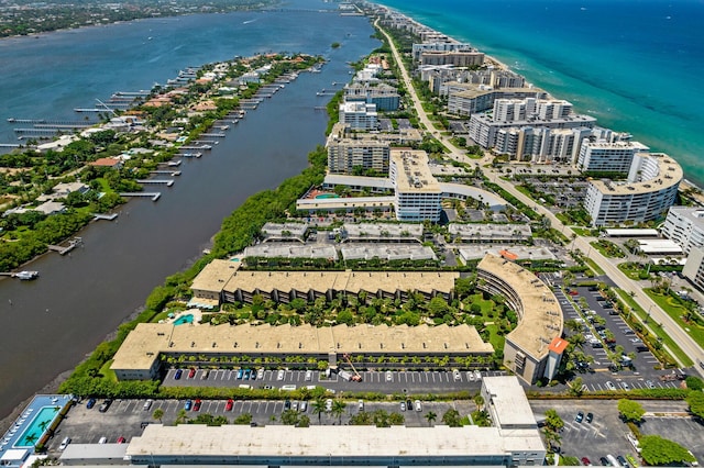 4001 S Ocean Blvd Unit 118, South Palm Beach, FL 33480 - view of urban area with a large body of water