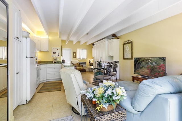 4001 S Ocean Blvd Unit 118, South Palm Beach, FL 33480 - living area featuring light tile patterned flooring