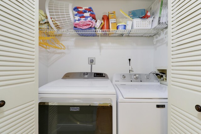 1801 S US Highway 1 Unit 7C, Jupiter, FL 33477 - washroom with washing machine and clothes dryer