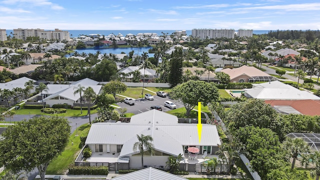 1801 S US Highway 1 Unit 7C, Jupiter, FL 33477 - aerial perspective of suburban area with a large body of water