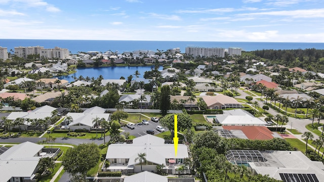 1801 S US Highway 1 Unit 7C, Jupiter, FL 33477 - aerial perspective of suburban area featuring a nearby body of water