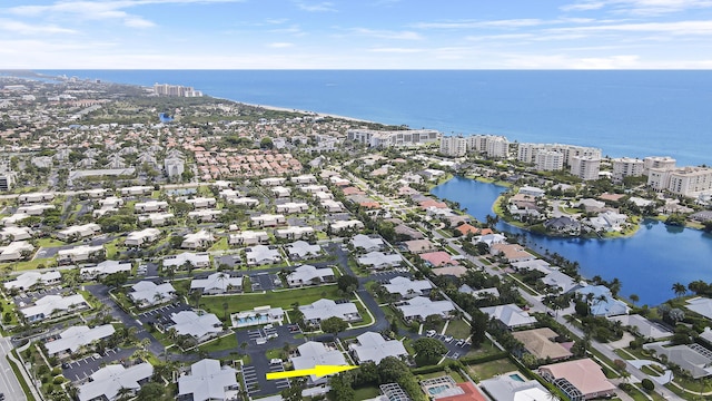 1801 S US Highway 1 Unit 7C, Jupiter, FL 33477 - aerial view of property and surrounding area with a nearby body of water