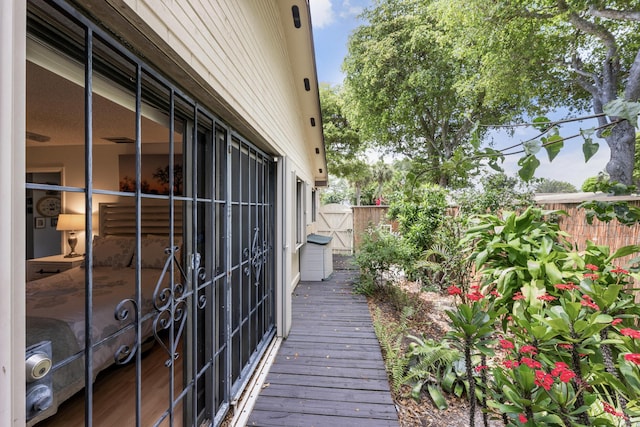 1 Danby Pl, Boynton Beach, FL 33426 - view of wooden terrace