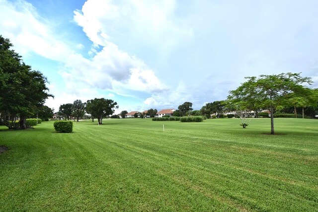 5845 NW 24th Ave Unit 1103, Boca Raton, FL 33496 - view of home's community featuring a yard and view of golf course