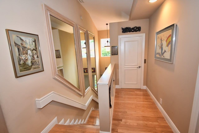 5845 NW 24th Ave Unit 1103, Boca Raton, FL 33496 - hallway featuring light wood-style flooring and baseboards