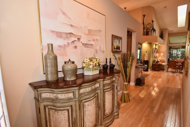 5845 NW 24th Ave Unit 1103, Boca Raton, FL 33496 - corridor featuring light wood finished floors
