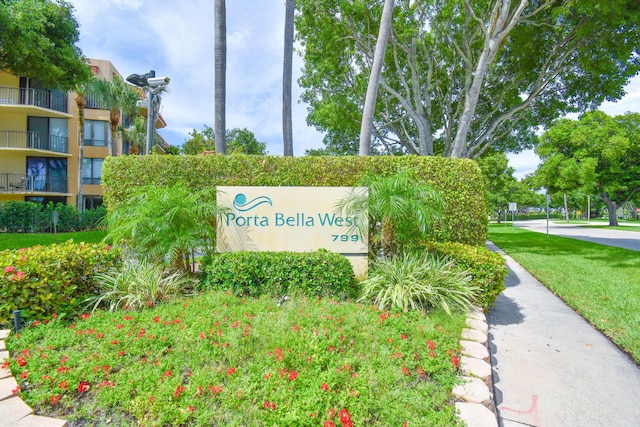 799 Jeffery St Unit 101, Boca Raton, FL 33487 - view of community / neighborhood sign