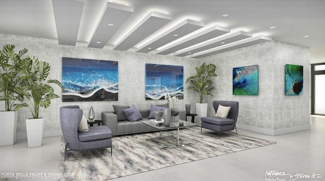 799 Jeffery St Unit 101, Boca Raton, FL 33487 - common area with recessed lighting