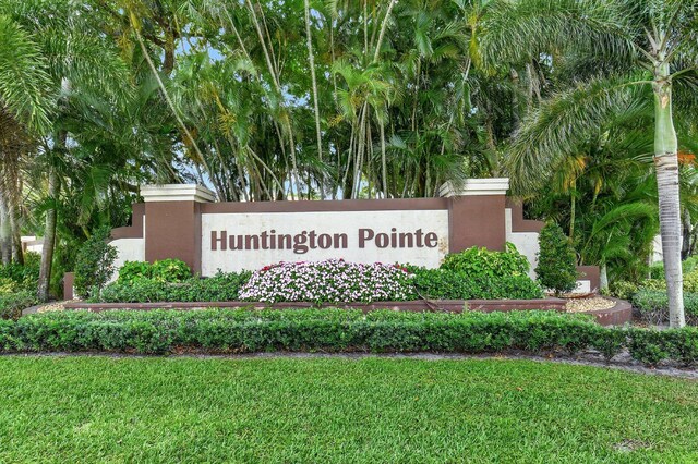 6078 Sunny Pointe Cir, Delray Beach, FL 33484 - community sign with a lawn