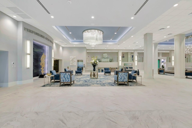 6078 Sunny Pointe Cir, Delray Beach, FL 33484 - lobby with recessed lighting