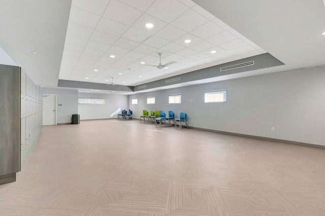 6078 Sunny Pointe Cir, Delray Beach, FL 33484 - garage with baseboards and recessed lighting