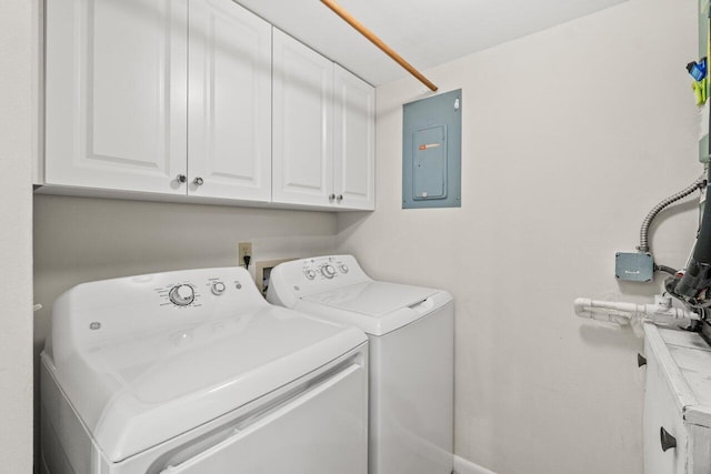 234 Pine Hov Cir Unit B-1, Greenacres, FL 33463 - washroom featuring cabinet space, independent washer and dryer, and electric panel
