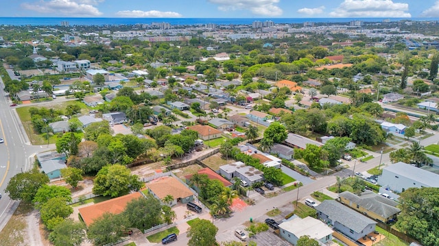 339 NW 5th Ave, Delray Beach, FL 33444 - aerial overview of property's location with nearby suburban area