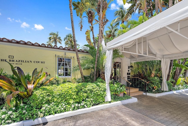 301 Australian Ave Unit 305, Palm Beach, FL 33480 - view of yard