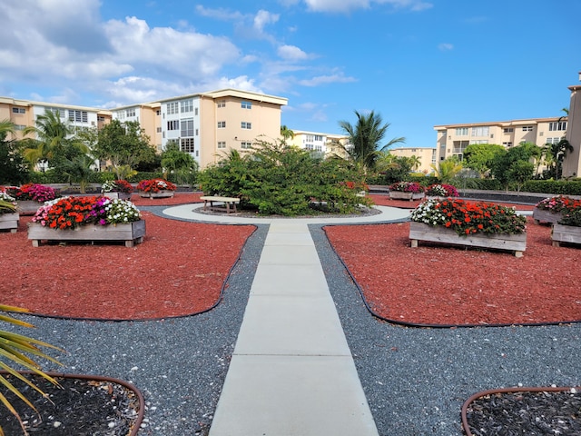 view of community