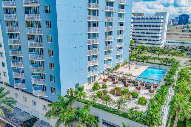 1551 N Flagler Dr Unit 804, West Palm Beach, FL 33401 - view of apartment building / complex