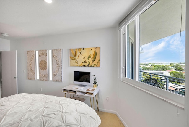 1551 N Flagler Dr Unit 804, West Palm Beach, FL 33401 - bedroom featuring carpet flooring and baseboards